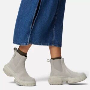 NEW Sorel Ona Ave Chelsea Boots - Waterproof, Leather For Women 925 7s4